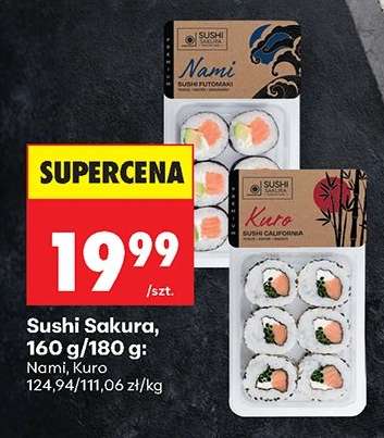 Sushi Sakura, 160 g/180 g