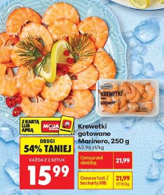 Krewetki gotowane Marinero 250 g