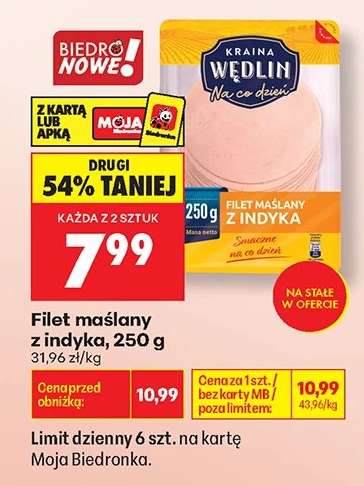 Filet maślany z indyka, 250 g