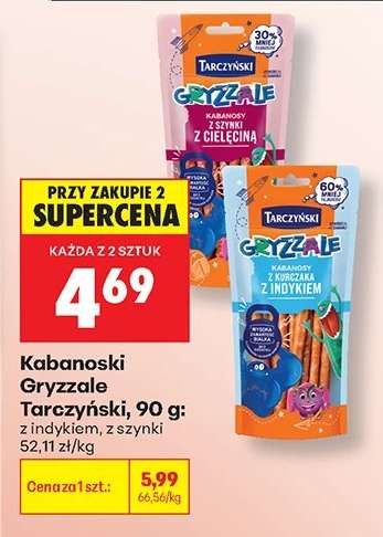 Kabanoski Gryzzale Tarczyński, 90 g