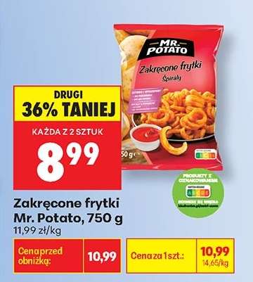 Zakręcone frytki Mr. Potato, 750 g