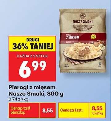 Pierogi z mięsem Nasze Smaki, 800 g