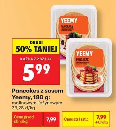 Pancakes z sosem Yeemy, 180 g