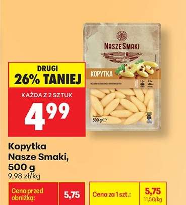Kopytka Nasze Smaki, 500 g