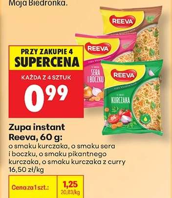Zupa instant Reeva, 60 g