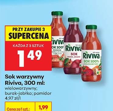 Sok warzywny Riviva , 300 ml