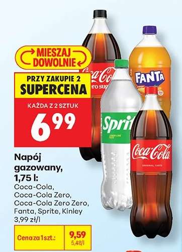 Napój gazowany, 1,75 l