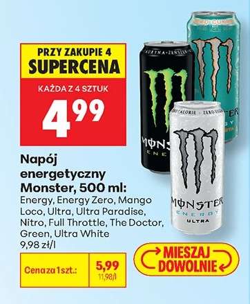 Napój energetyczny Monster 500 ml
