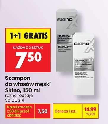 Szampon do włosów męski Skino, 150 ml