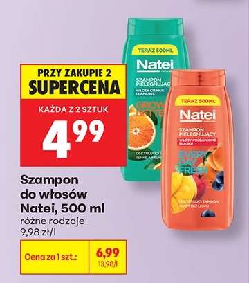 Szampon do włosów Natei, 500 ml