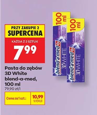 Pasta do zębów 3D White blend-a-med, 100 ml