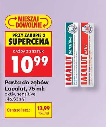 Pasta do zębów Lacalut, 75 ml