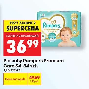 Pieluchy Pampers Premium Care S4, 34 szt.