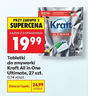 Tabletki do zmywarki Kraft All in One Ultimate , 27 szt