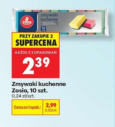 Zmywaki kuchenne Zosia, 10 szt.