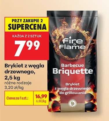 Brykiet z węgla drzewnego, 2,5 kg
