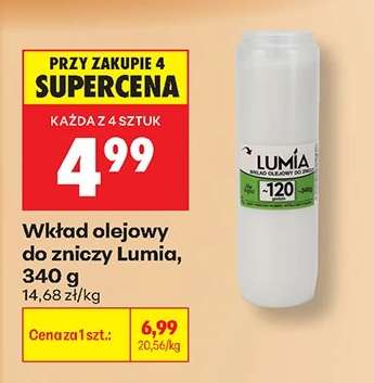 Wkład olejowy do zniczy Lumia , 340 g