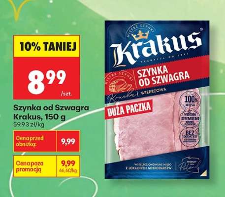 Szynka od szwagra Krakus, 150 g