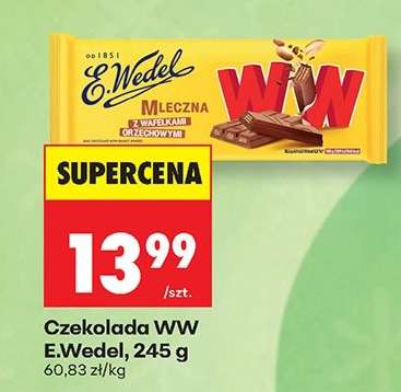 Czekolada WW E.Wedel 245 g