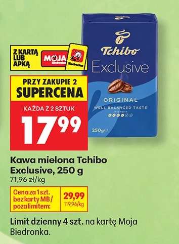 Kawa mielona Tchibo Exclusive , 250 g