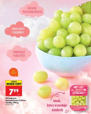Winogrono bezpestkowe Cotton Candy, 300 g