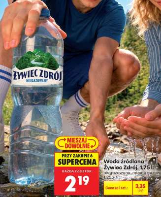 Woda źródlana Żywiec Zdrój, 1,75 l