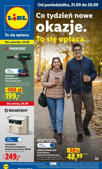 Gazetka Lidl - 21.09.2026 - 26.09.2026.