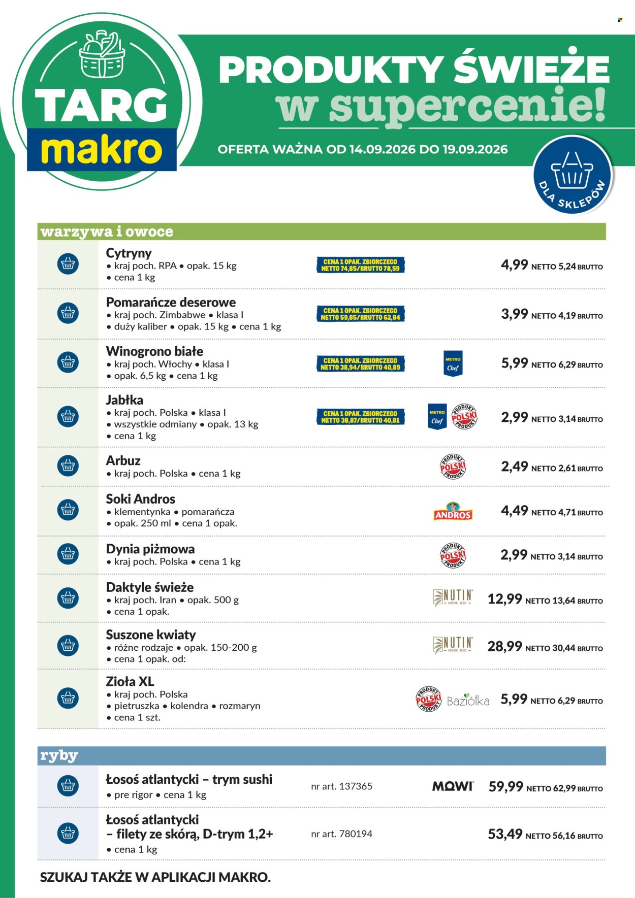 Gazetka Makro - 13.09.2026 - 19.09.2026. Strona 6
