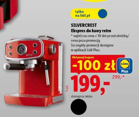 SILVERCREST Ekspres do kawy retro