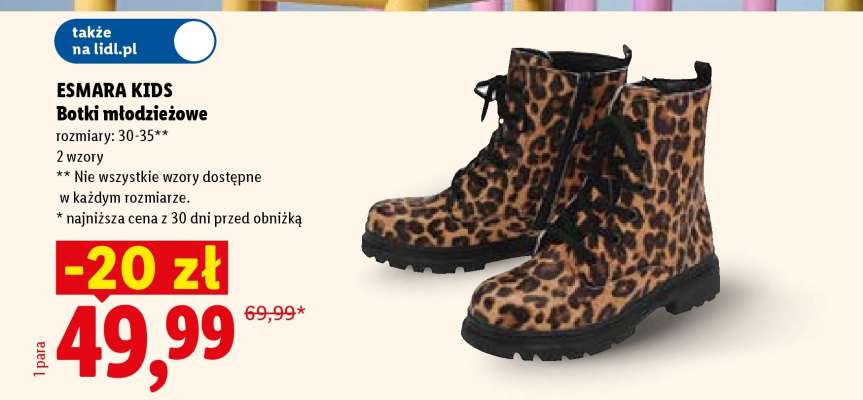 ESMARA KIDS Botki młodzieżowe