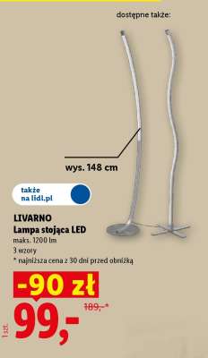 LIVARNO Lampa stojąca LED