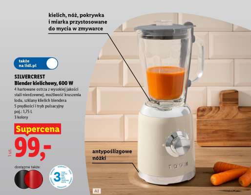 Silvercrest Blender kielichowy, 600 W