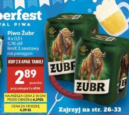 Piwo ŻUBR