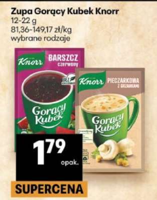Zupa GORĄCY KUBEK KNORR