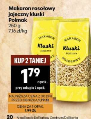 Makaron rosołowy jajeczny kluski Polmak