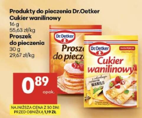 DR. OETKER Cukier wanilinowy