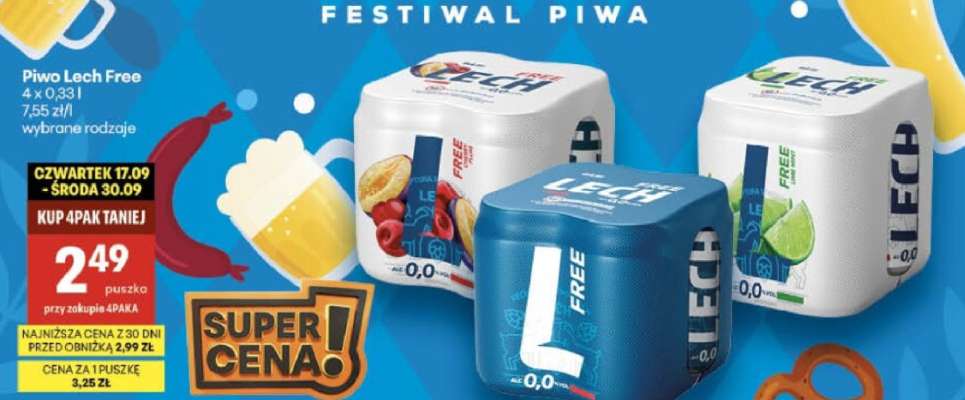 Piwo Lech Free