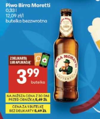 Piwo Birra Moretti