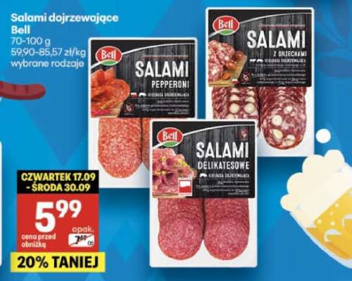 Salami dojrzewające Bell