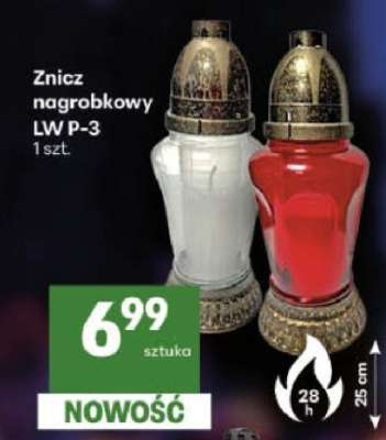 Znicz nagrobkowy LW P-3