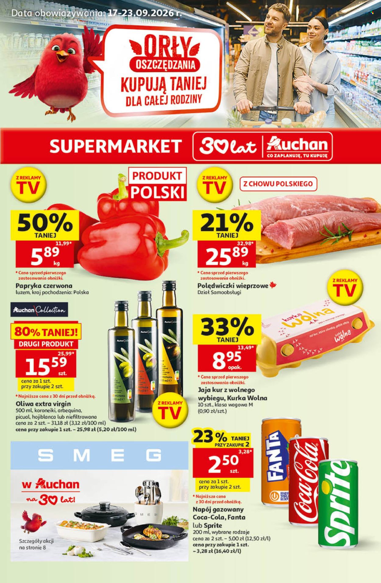 Gazetka Auchan - 17.09.2026 - 23.09.2026. Strona 1