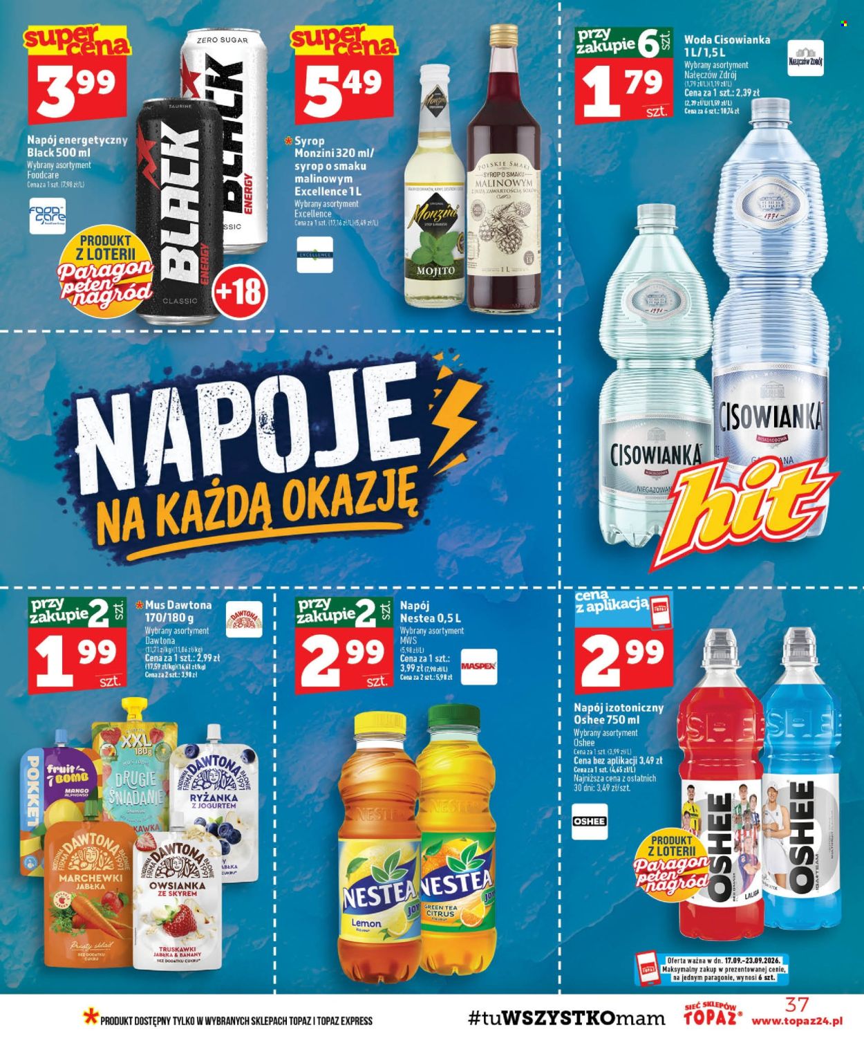 Gazetka Topaz - 17.09.2026 - 23.09.2026. Strona 37