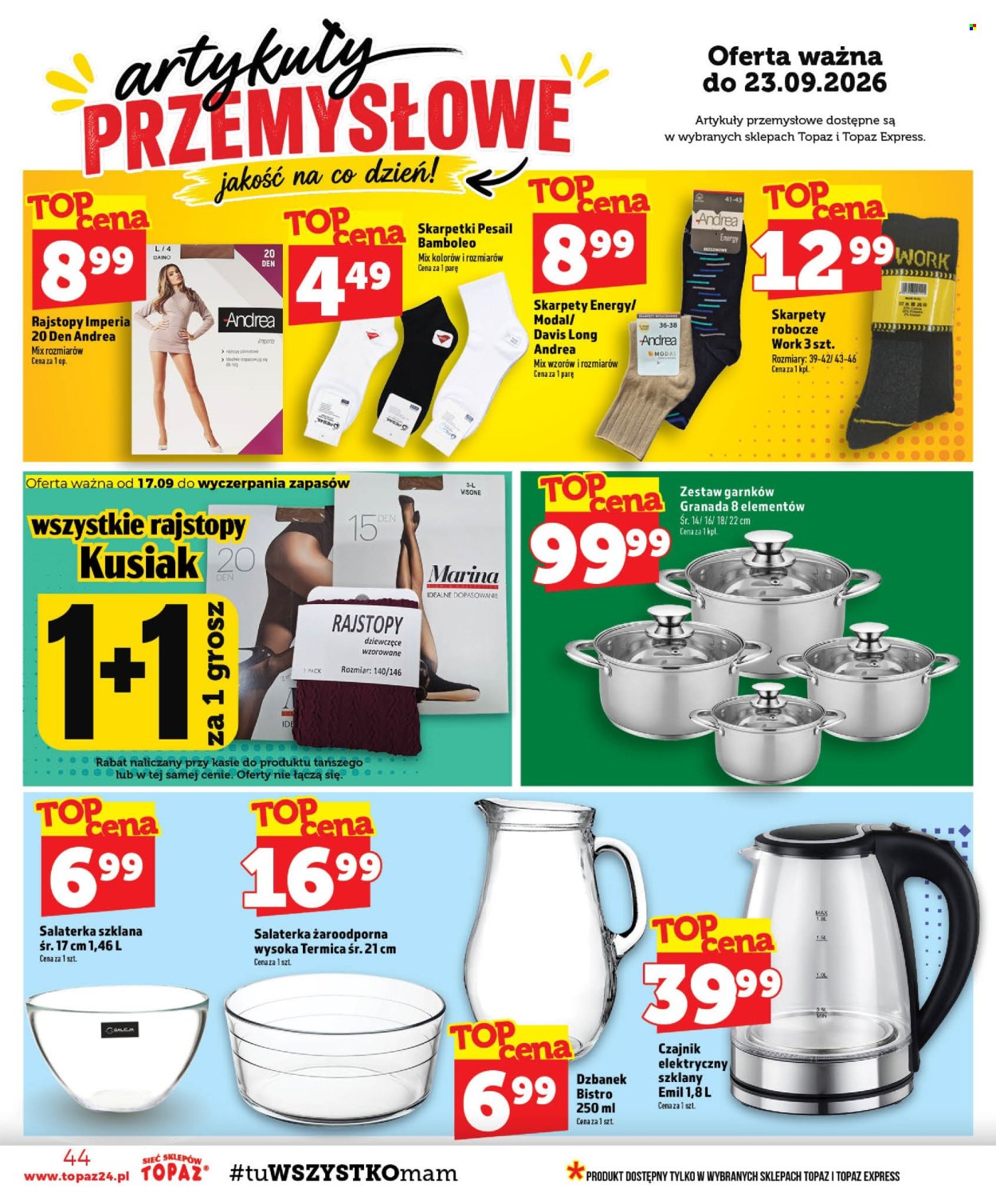 Gazetka Topaz - 17.09.2026 - 23.09.2026. Strona 44