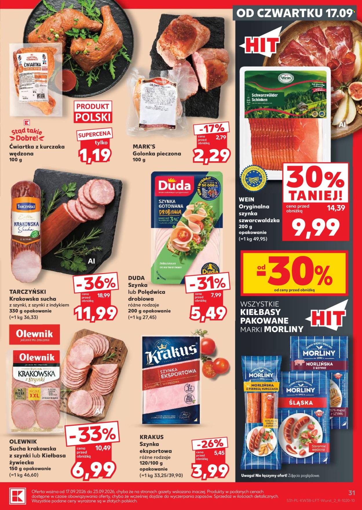 Gazetka Kaufland - 17.09.2026 - 23.09.2026. Strona 31
