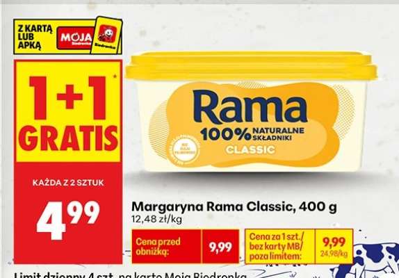 Margaryna Rama Classic 400 g