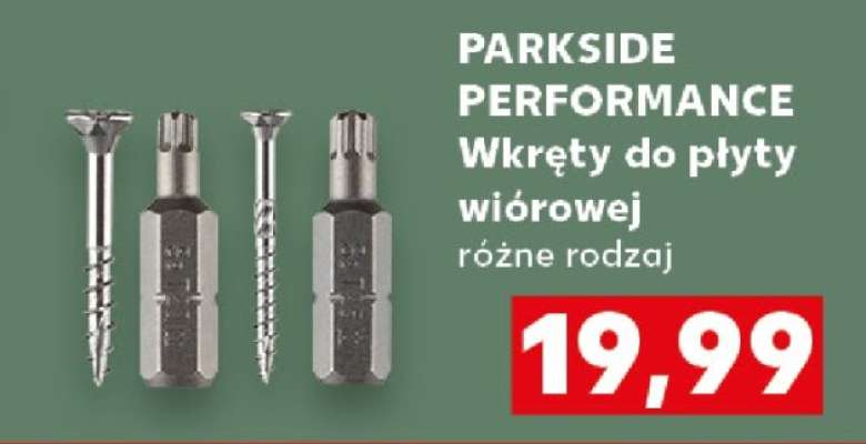 PARKSIDE PERFORMANCE Wkręty do płyty wiórowej