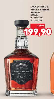 JACK DANIEL’S SINGLE BARREL Bourbon