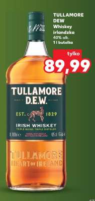 TULLAMORE DEW Whiskey irlandzka