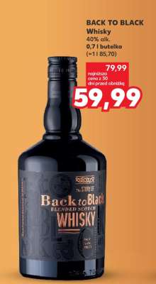 BACK TO BLACK Whisky