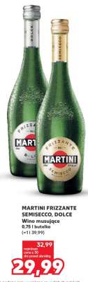 MARTINI FRIZZANTE SEMISECCO, DOLCE